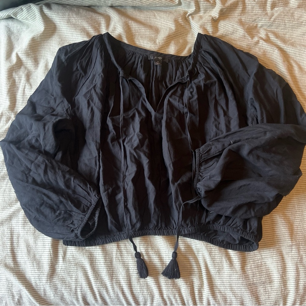 Boho Jcrew Peasant Top large